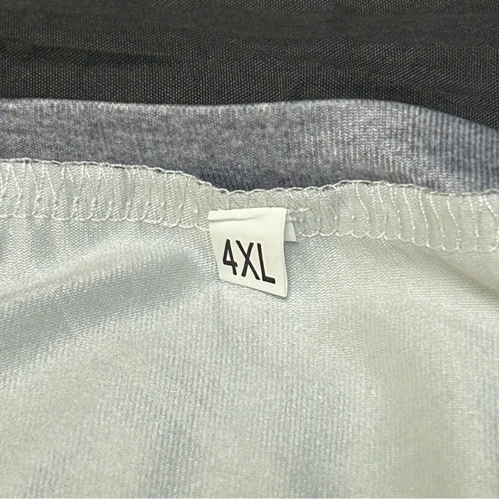 Love Shirt Heart Paw Long Sleeve Checkered Stripes Gray Red Black Pets Sz 4XL - Picture 2 of 4